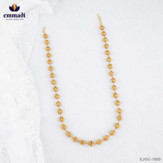 AMIETAH Exquisite Nakshi Gold Chain