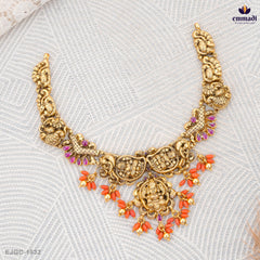 Raj Kumari Silver Nakshi Necklace Collection