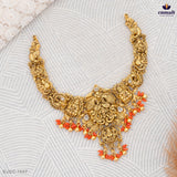 Rekha Kumari Silver Necklace Nakshi Collection